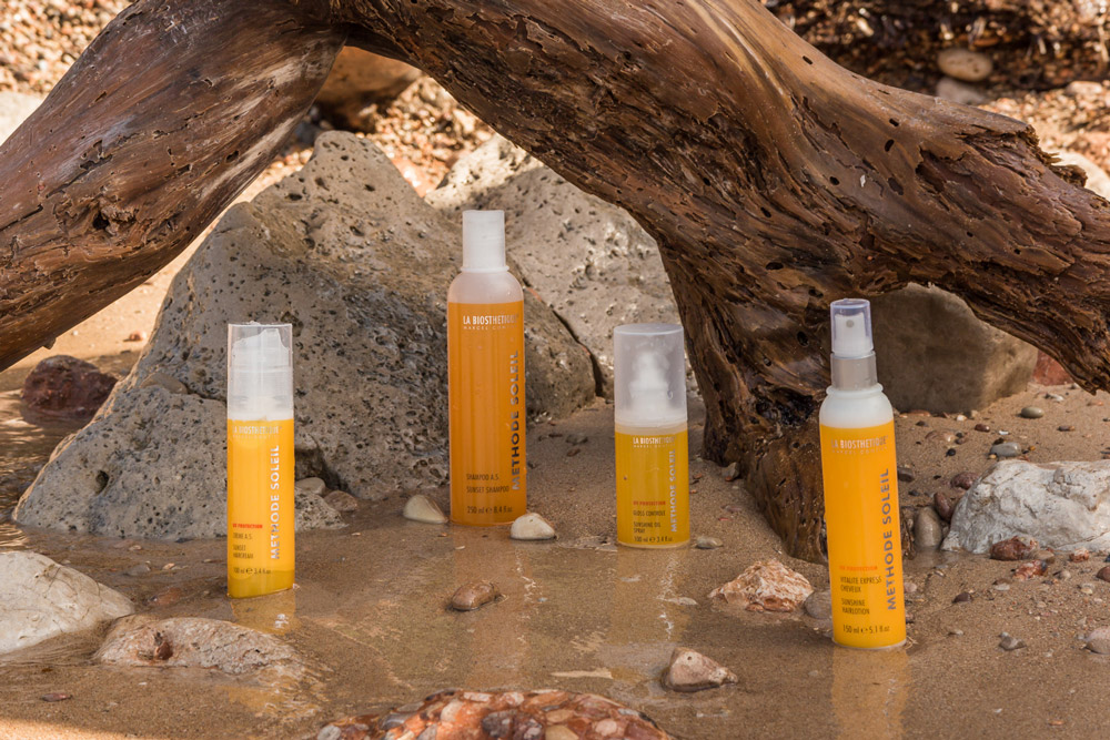 Summer hair care METHODE SOLEIL from La Biosthétique.